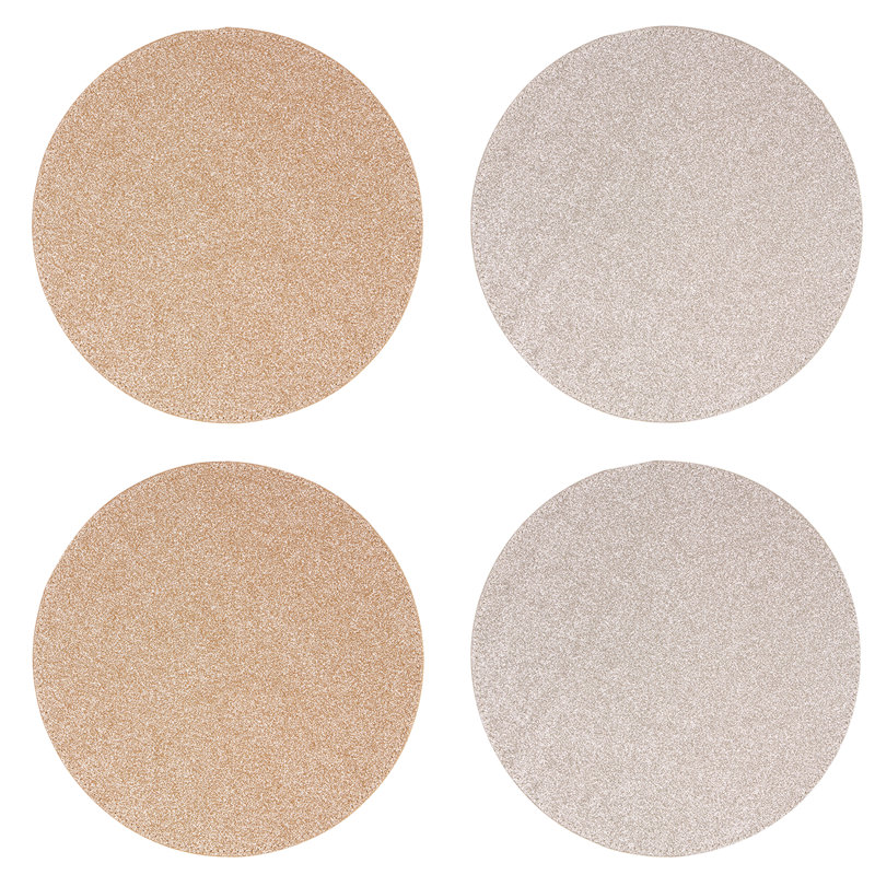 Glitter Round Reversible Placemat