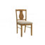 Ensemble de salle à manger 5 pièces en bois, table de salle à manger en bois massif et 4 chaises d'appoint avec coussin, meubles de salle à manger peu encombrants