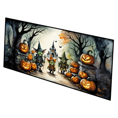 Jaleela Non-Slip Halloween Doormat