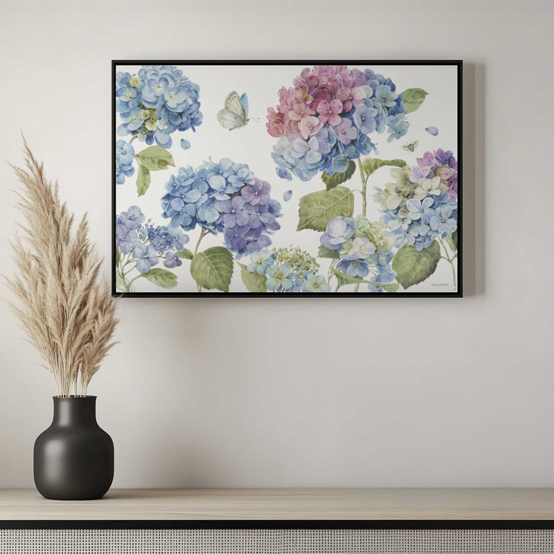 «Caudalie I» par Lisa Audit, reproduction d'art sur toile, H 20 po x l 30 po, Framed Print without Mat, White