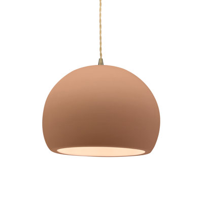 Luminaire suspendu 1 lumière DEL intégré Aschwin