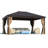 16 Ft. W X 12 Ft. D Aluminum Patio Gazebo, Pro Premium Gazebo