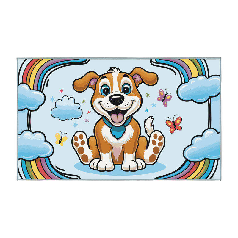 Tapis Harriet Bee, Rectangulaire 7 pi x 10 pi