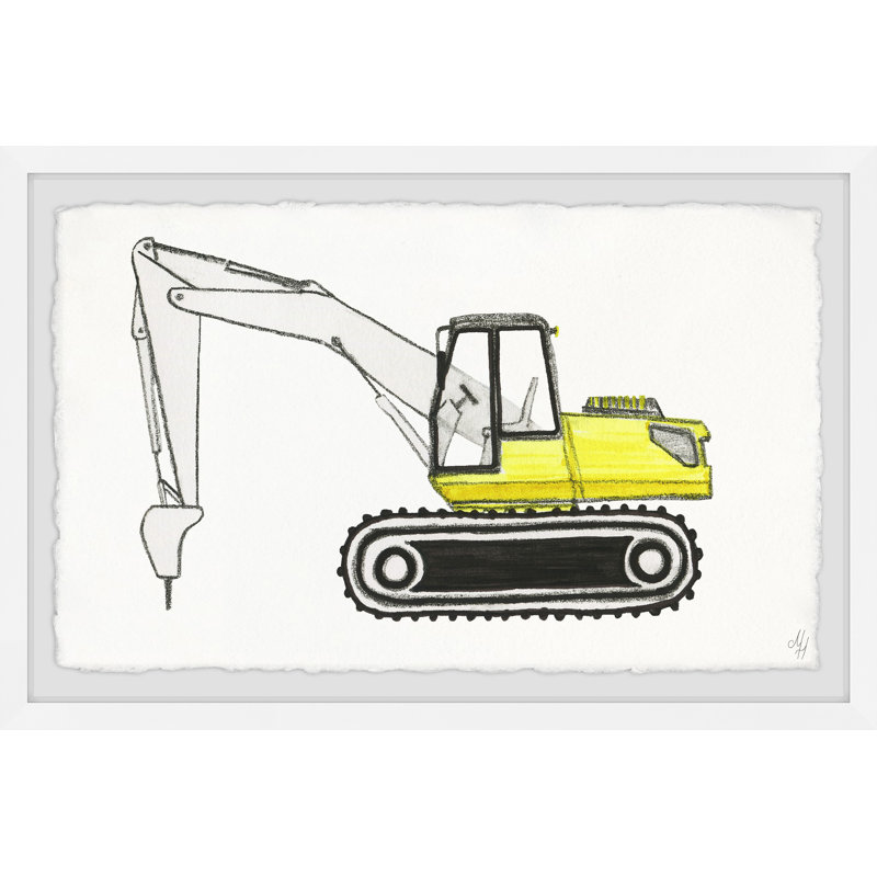 Terron Jackhammer Truck - Print, 41cm H x 61cm W