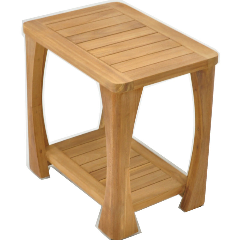 Whatley 18'' W Teak Shower Bench