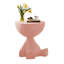 Table basse circulaire (rose)