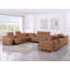 Canapé modulaire inclinable électrique en cuir 12 pièces Stanwin-1635447302