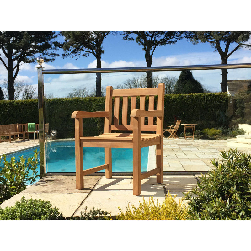 Galgano Patio Dining Armchair with Cushion