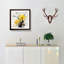Daffodil Splatter - Framed Print-1071430039