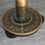 Table d'appoint ronde en bois de rose Donaciano 18 po - Turquoise-644243418