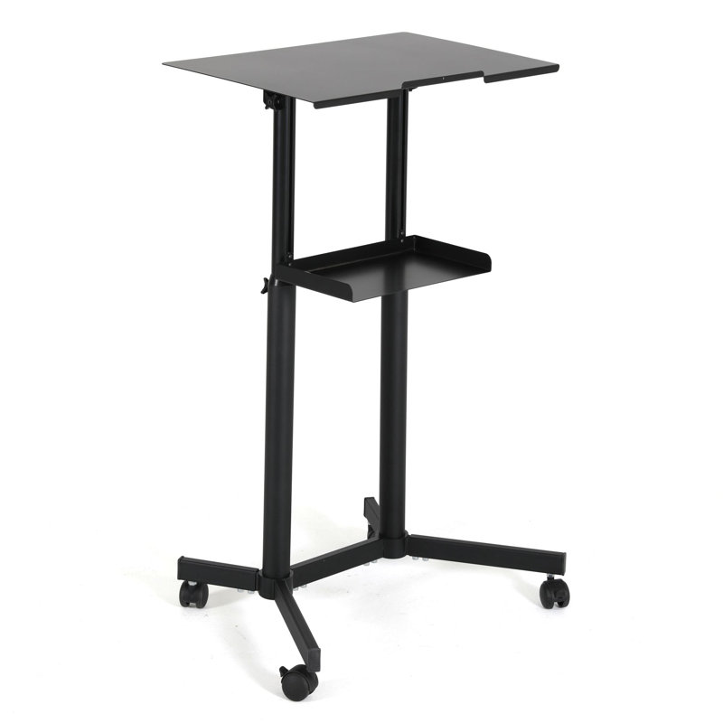 Bureau debout à hauteur réglable Kam, H 48,43 po x L 17,6 po x l 17,6 po