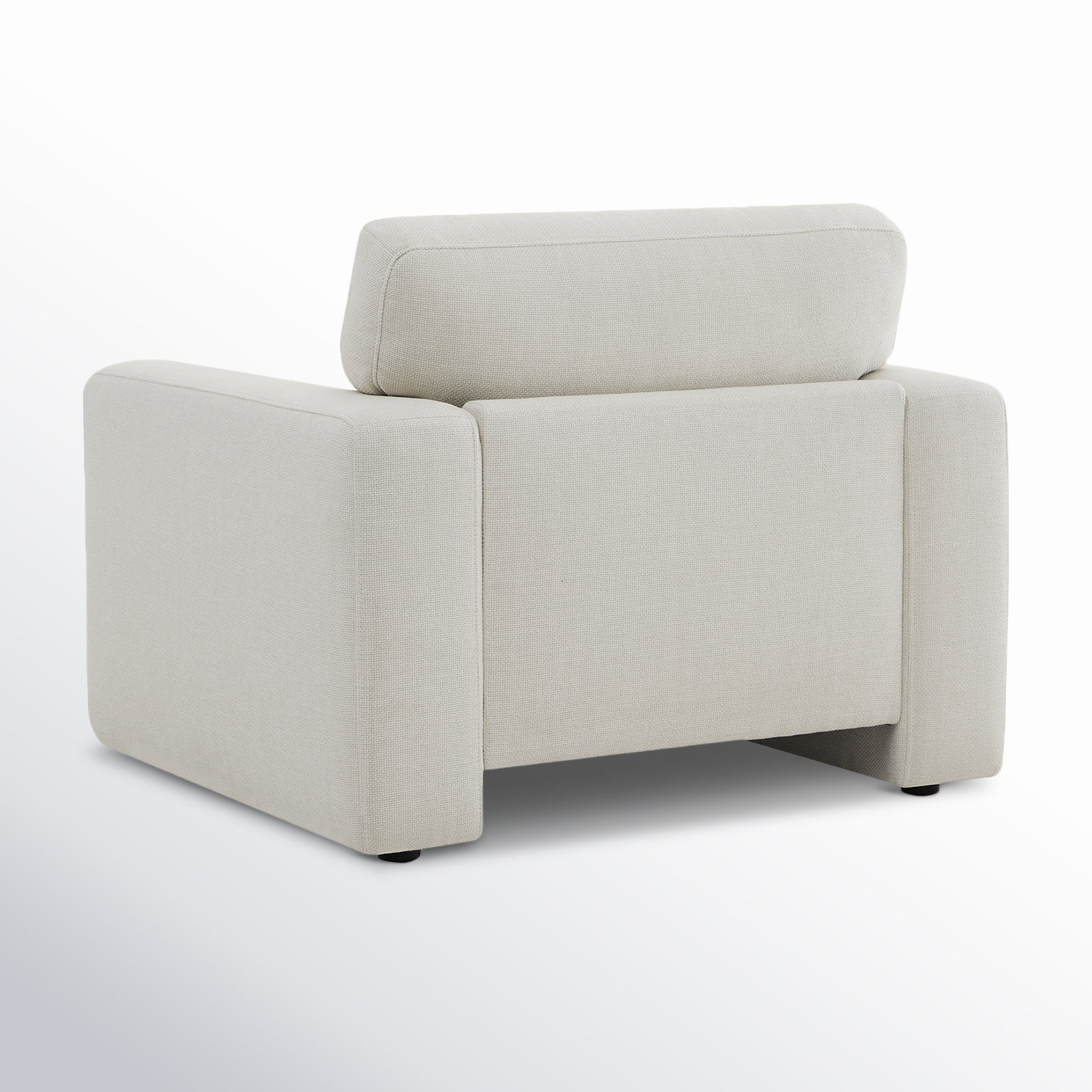 Ives Linen Armchair, Cream Performance