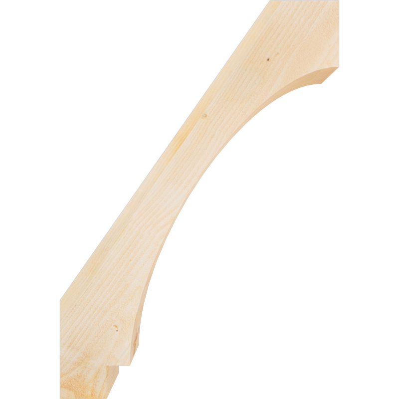 Attelle impériale du genou, Sapin de Douglas, Brute, H 40 po x l 6 po x P 28 po