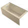 Underscore® 60" x 30" Rectangular Alcove Soaking Bathtub with Slotted Overflow and Integral Apron