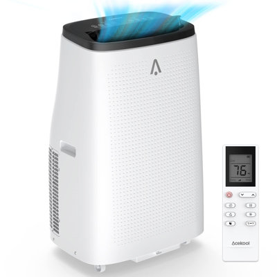 14000 BTU 3 In 1 Portable Air Conditioner, Room Cooling Up To 750 Sq. Ft, White/Gray -  Zstar, ZN-PHO_0UIH4QBM