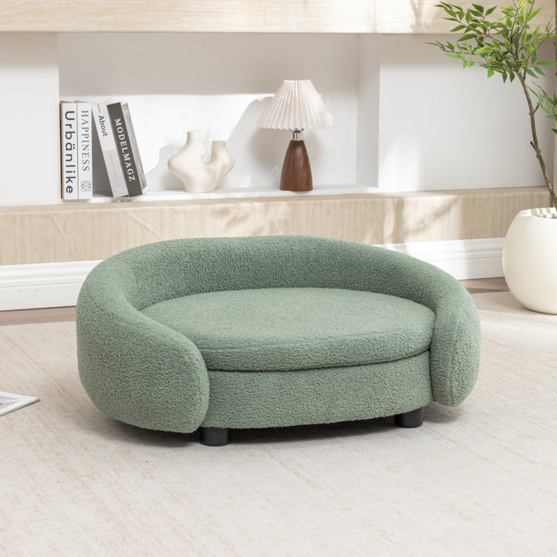Lit pour chien Malcolm Elegant Rectangle, Vert