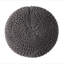 Pouf rond en coton tricoté 20 x 20 Hazel-197155328