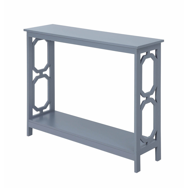 Console avec tablette 39,5 po Jeneil - Minburn, Gris