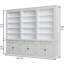 Bodee 240cm H x 300cm W Library Bookcase-1005911240