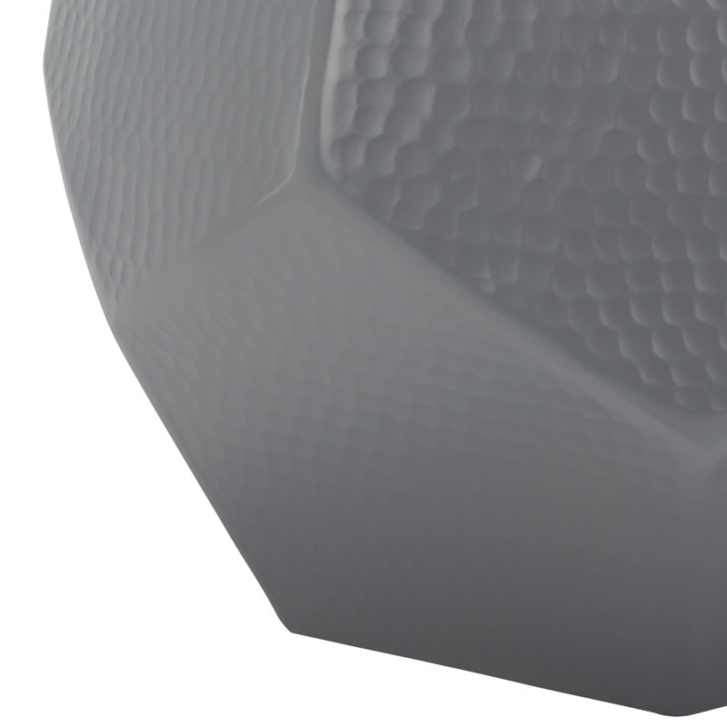 Tabouret d'appoint en aluminium Waights, Gris foncé