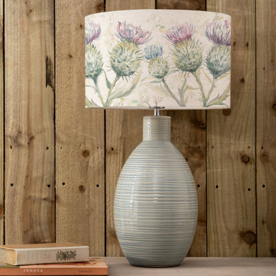 Thistle Glen Ceramic Table Lamp