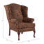 Fauteuil à oreilles en chenille de 28 po de largeur Edson-1201423609