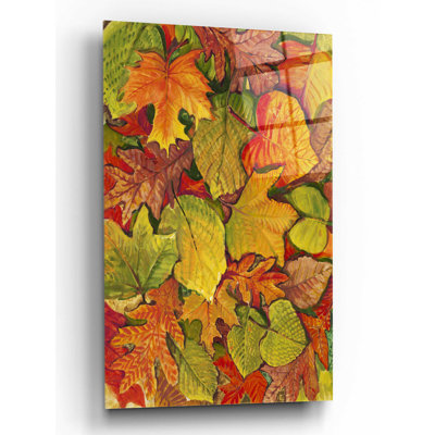 Fallen Leaves II' by Tim O'Toole, Acrylic Glass Wall Art