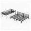 Triple Bunk Bed for Kids with Detachable Twin Beds