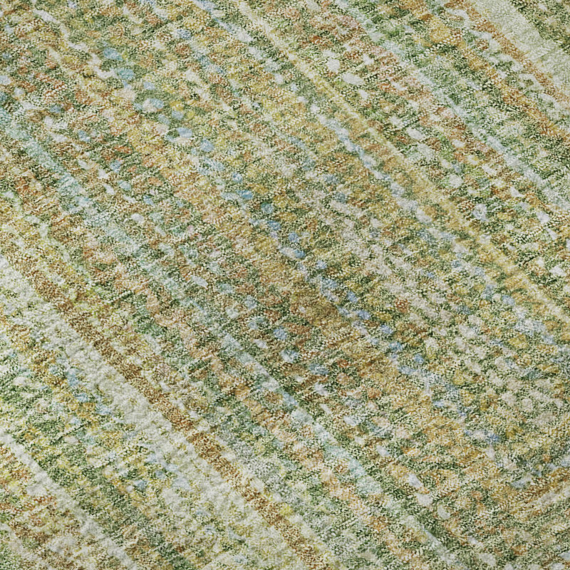 Premium Machine Washable Lubbers AMF1726 Geometric Rug, Runner 2'3" x 7'6"