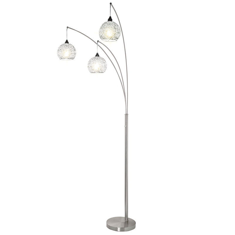 Kellissa 85'' Polished Tree Floor Lamp