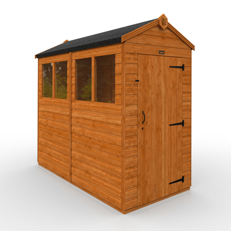 8x4w TigerFlex® Sunlit Apex Shed