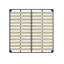Lit plateforme en chenille avec support double en lattes de métal et de bois-552433500-552433508