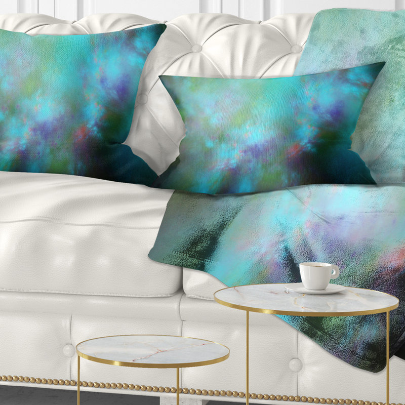 Coussin lombaire en ciel parfait starry Abstract, Bleu