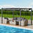 Outdoor Retractable Pergola with Sun Shade Canopy Aluminum-106897481-106897484