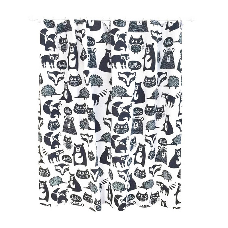 Rideau de douche en polyester