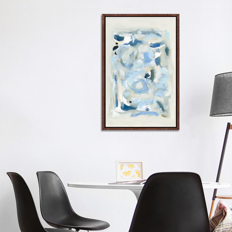 Tinted Abstract III 1 Piece Wall Art on Canvas, 101.6 cm H x 66.04 cm W, Classic Wood Framed