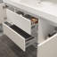 Ensemble de meuble-lavabo mural simple de 60 po à DEL Valles