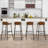 Starcena Counter Stool with Metal Frame