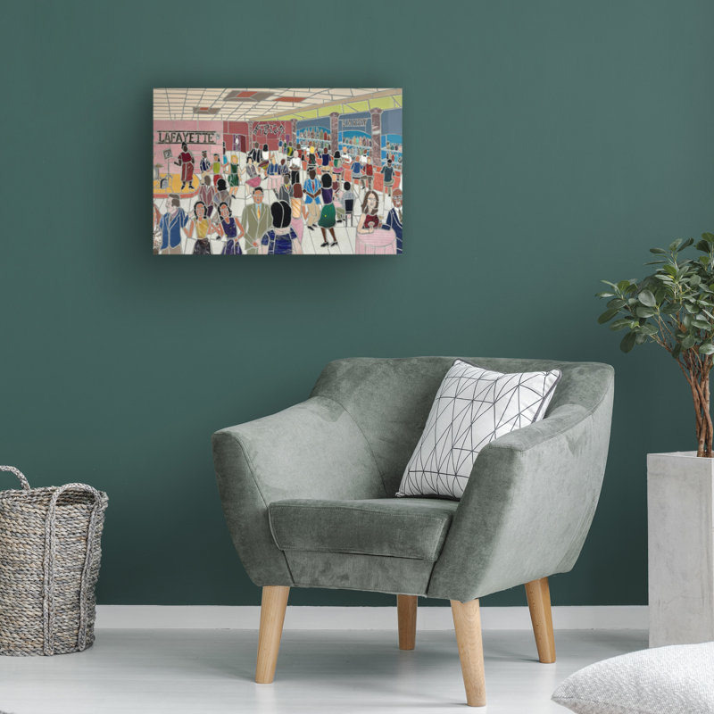 Art sur toile, Jonathan Mandell, H 30 po x l 47 po