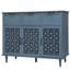 Console en bois avec 3 tiroirs, 3 portes-1325805069