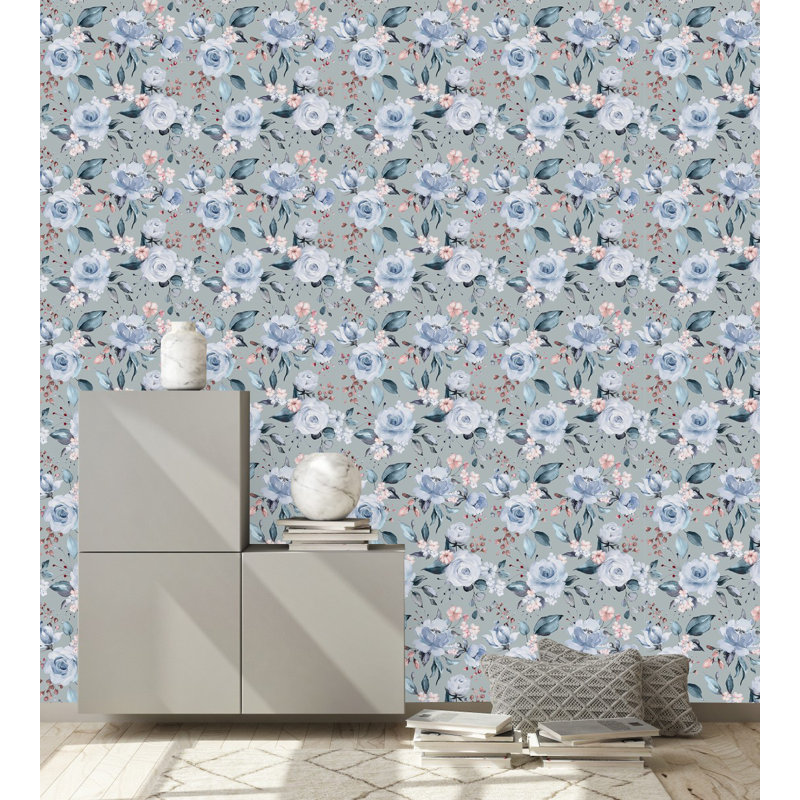 Carreau de papier peint auto-adhésif l 25 po, L 2,09 pi x L 18,75 pi
