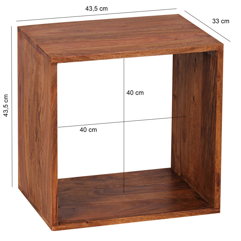 Longmeadow Square Sheesham Solid Wood Floating Shelf