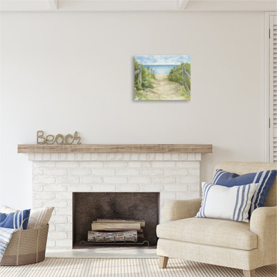 " Beach Path " Painting Print