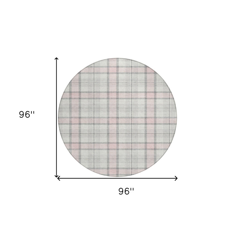Tapis rond 8 po