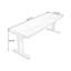 Bureau moderne et simple en bois massif-938551660