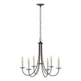 Simple Sweep 6-Light Candle Style Classic/Traditional Chandelier