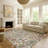 Machine Washable Indoor/Outdoor Chantille ACN2587 Floral Rug-829140945-829140944