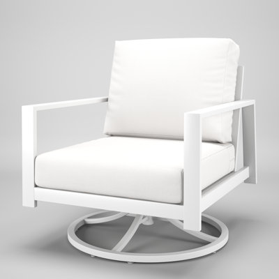 Townsend Metal Outdoor Chair With Sunbrella Cushion by Birch Lane