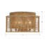 Jayna 4 Light Burnished Silver Ceiling Mount