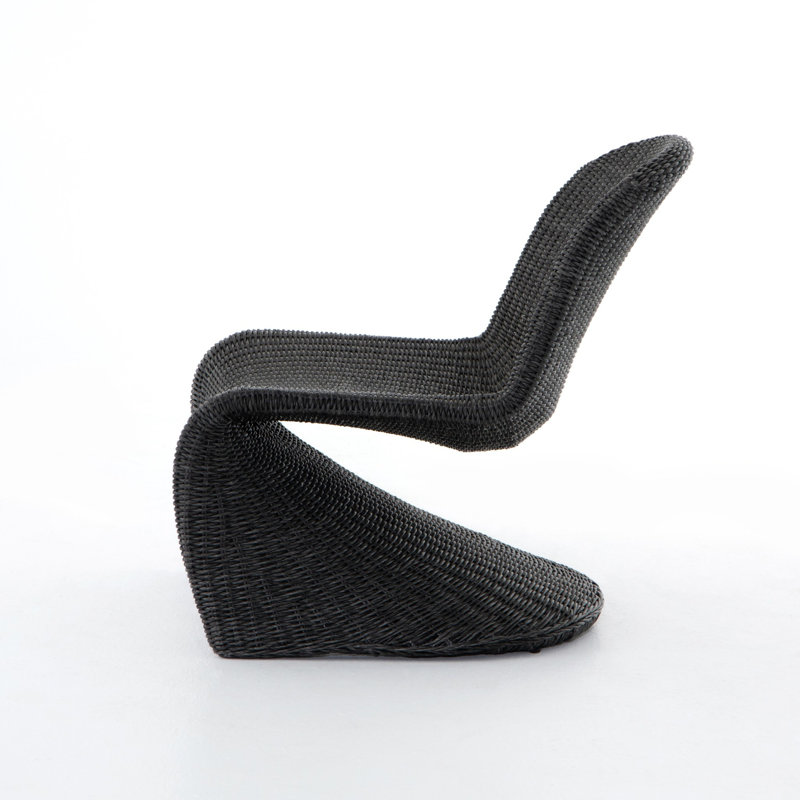 Portia Patio Chair, Vintage Coal